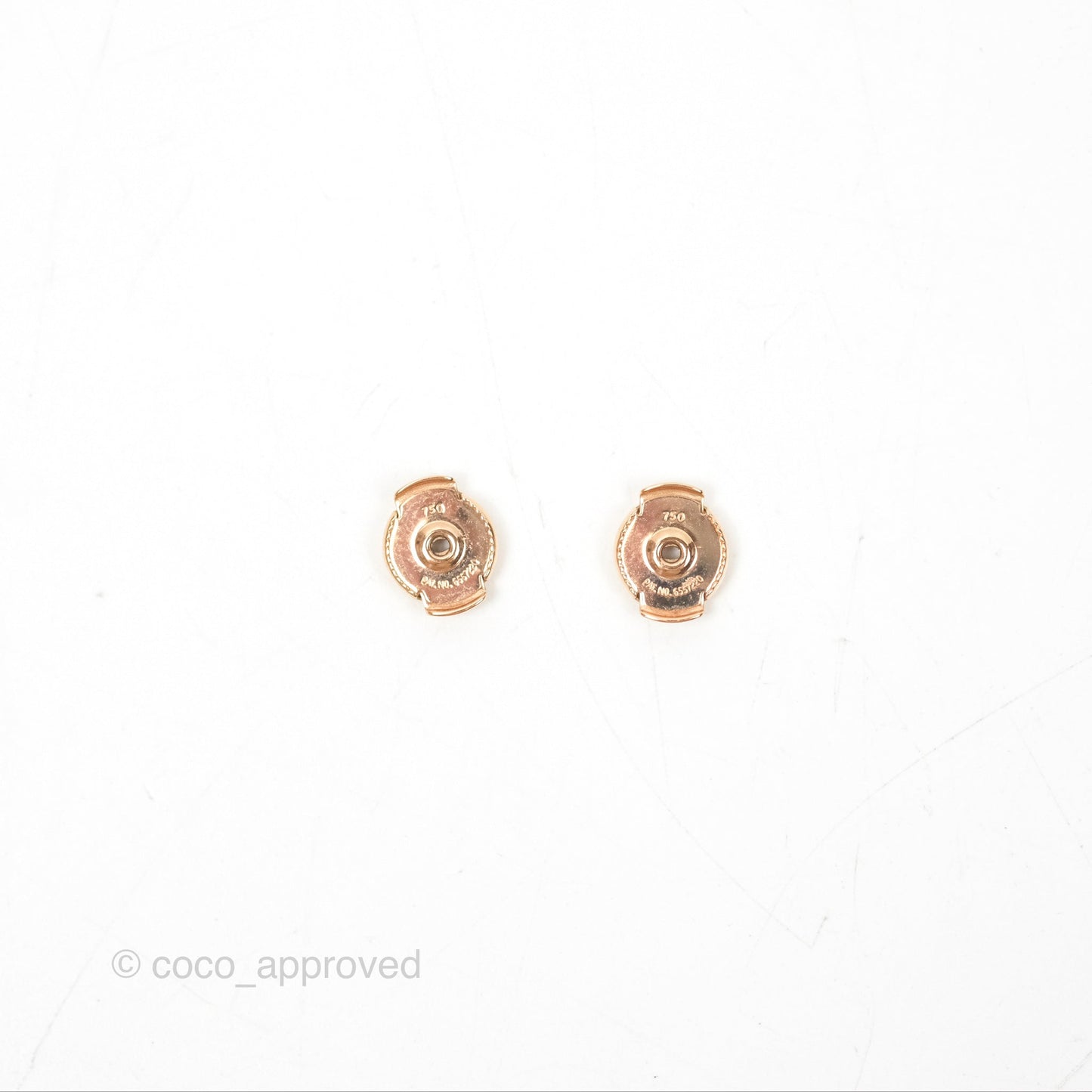 Hermès Chaine d'Ancre Enchainee Earrings Rose Gold