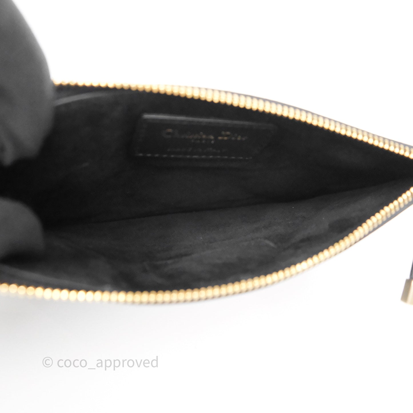 Dior Small Dior Toujours Bag Black Macrocannage Calfskin