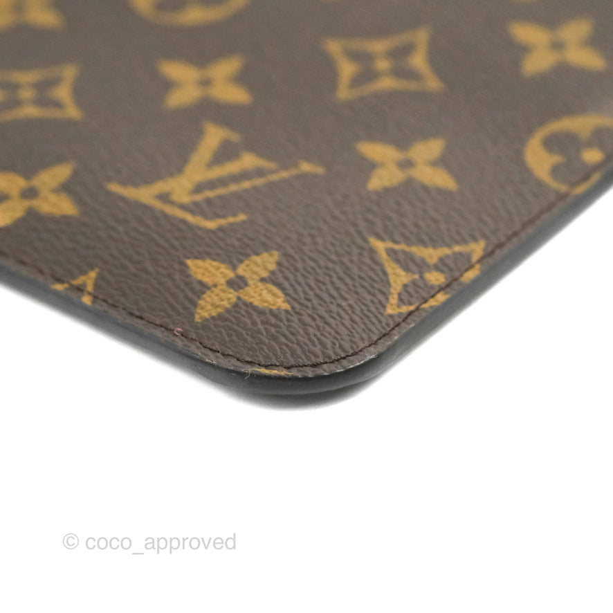 Louis Vuitton Neverfull MM Tote Bag Monogram Canvas Fuchsia