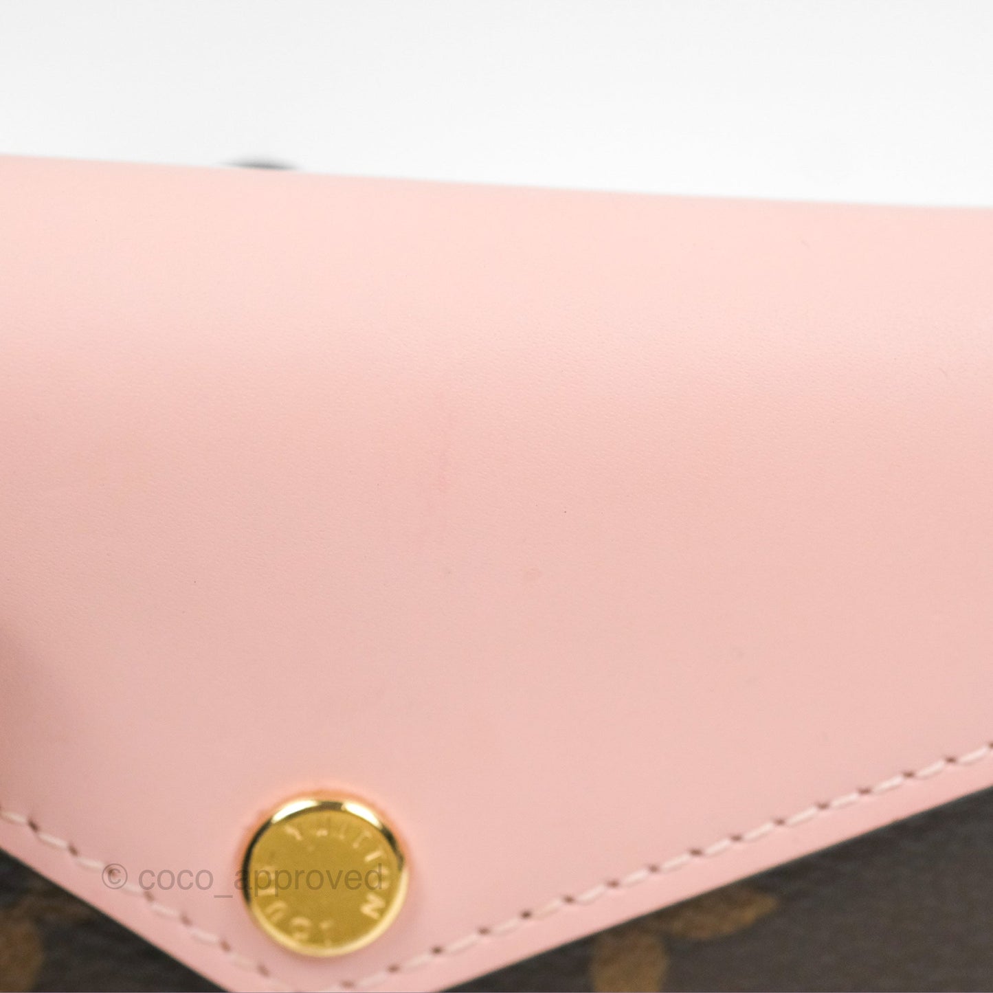 Louis Vuitton Victorine Wallet Monogram Canvas Rose Ballerina
