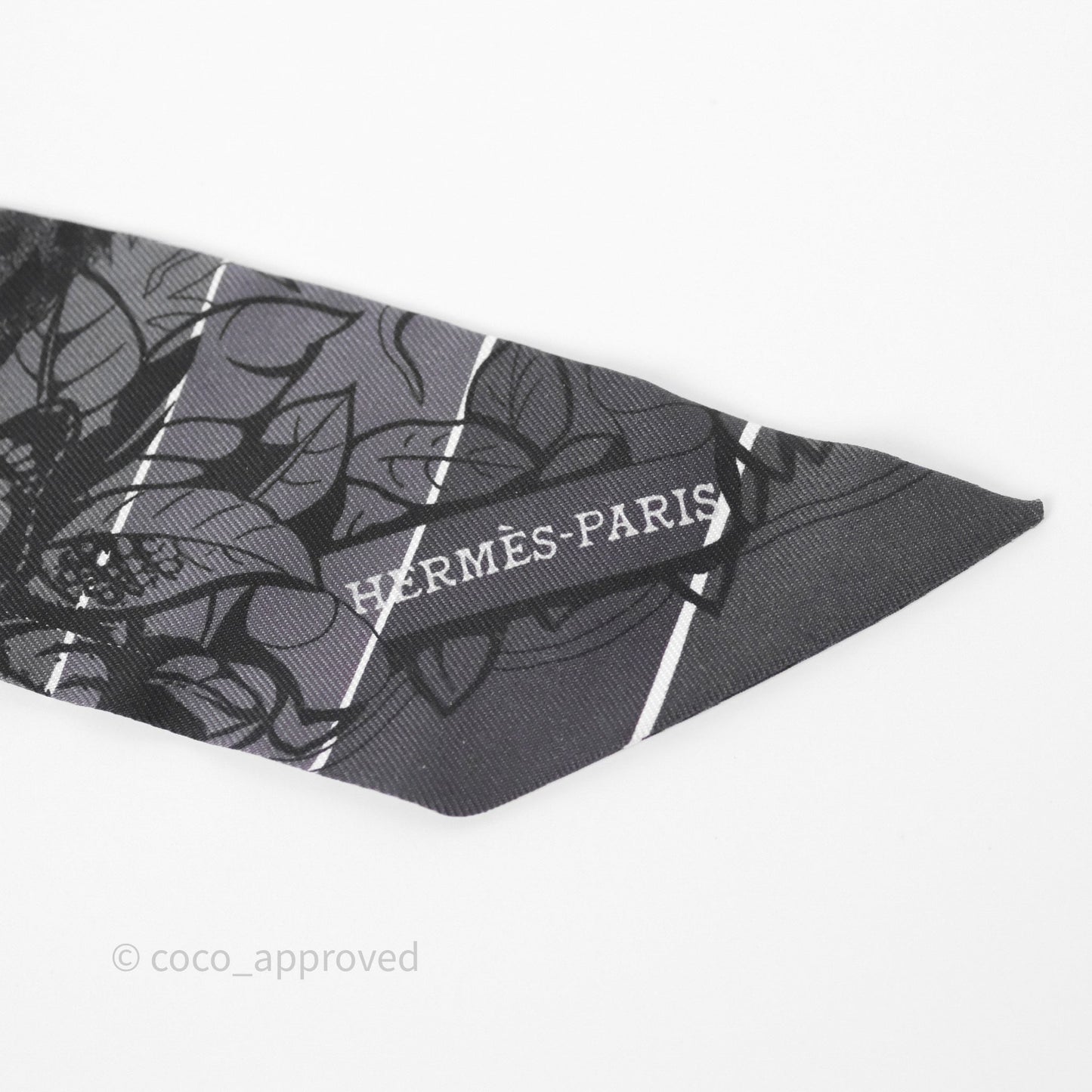 Hermes Jungle Love Rainbow Silk Twilly