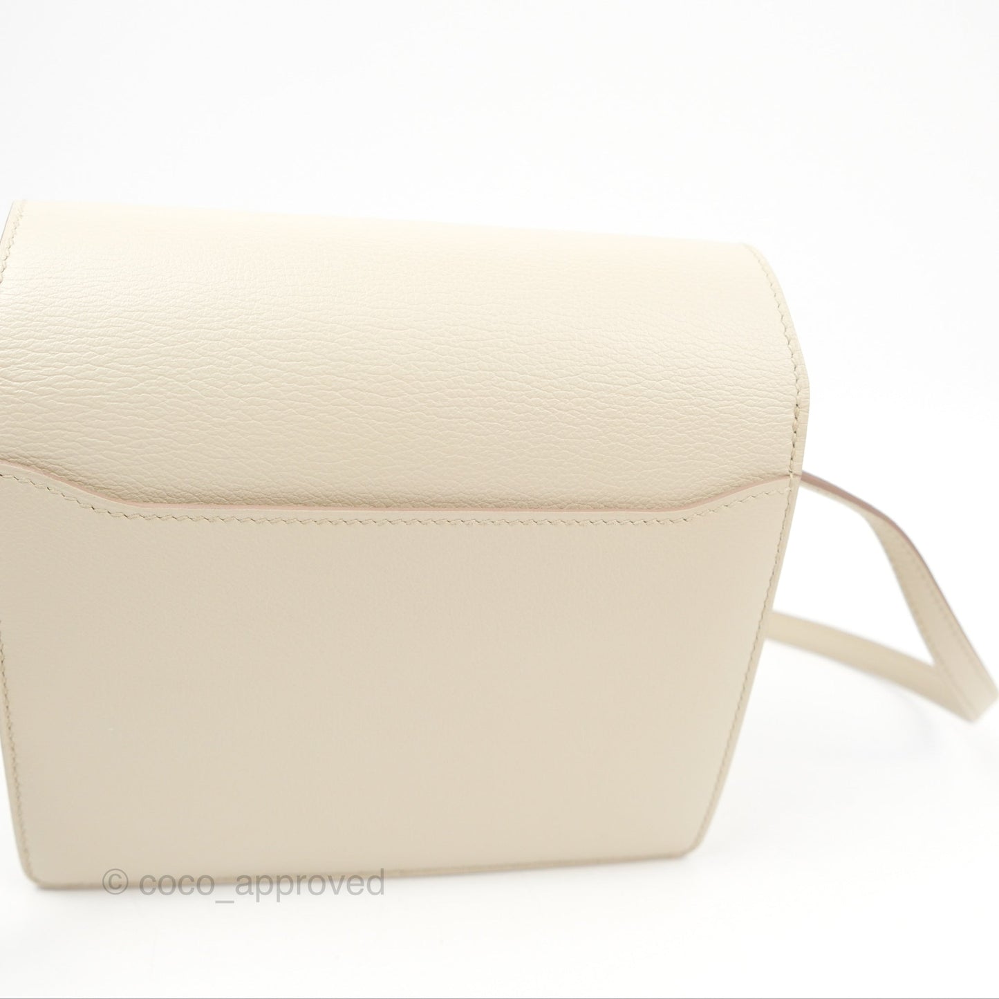 Hermès Roulis Mini 18 Beton Evercolor Permabrass Hardware
