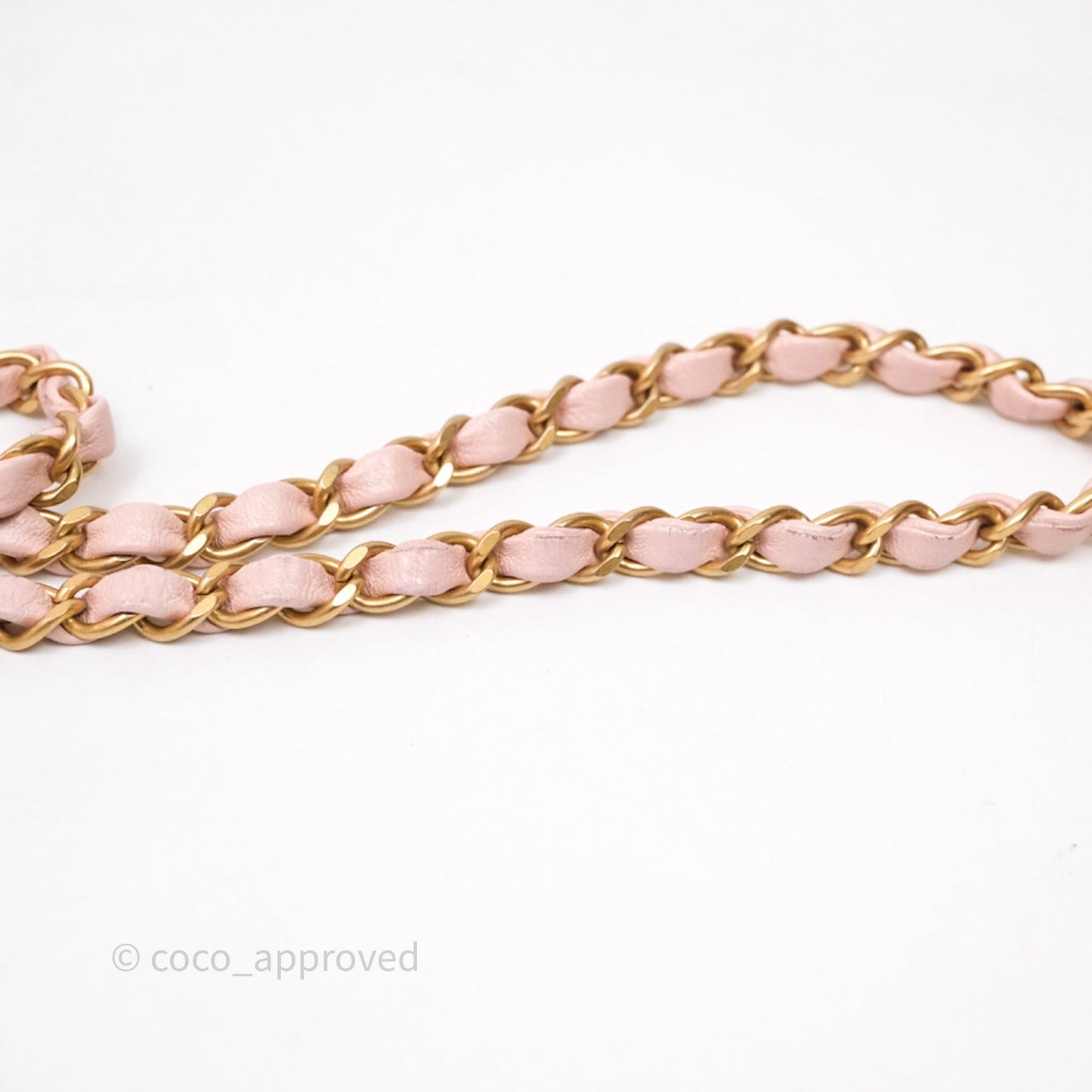 Chanel Top Handle Mini Rectangular Flap Bag Pink Lambskin Aged Gold Hardware