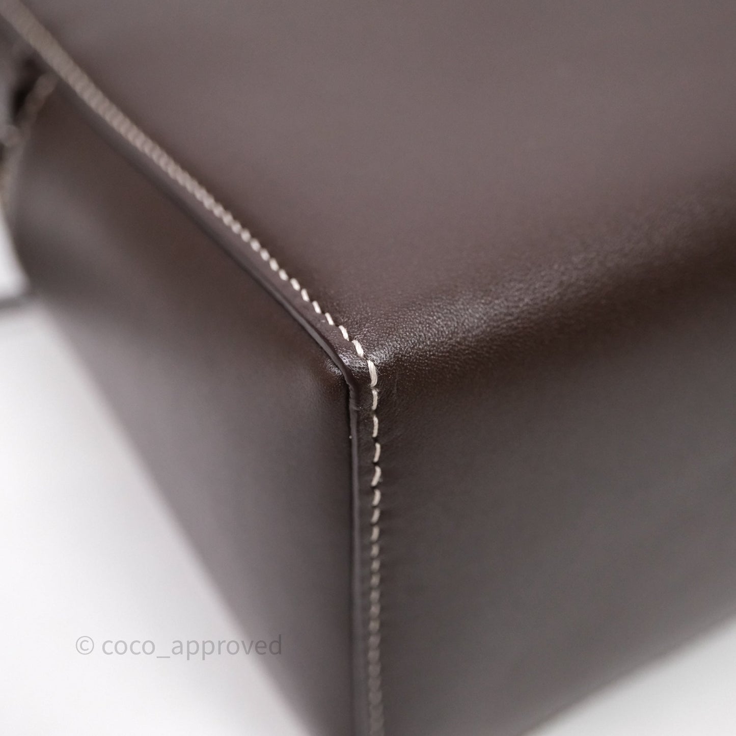 Loro Piana Extra Bag L27 Dark Choco Licorice Smooth Calfskin