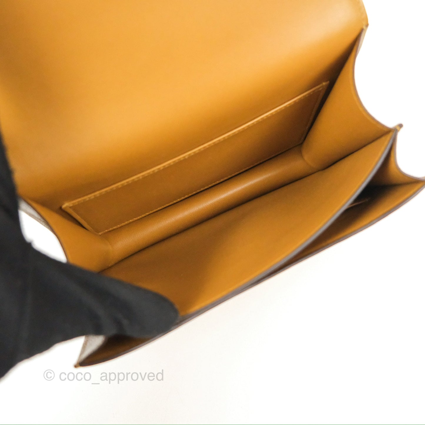 Hermès Constance Mini 18cm Kraft Chevre Mysore Gold Hardware