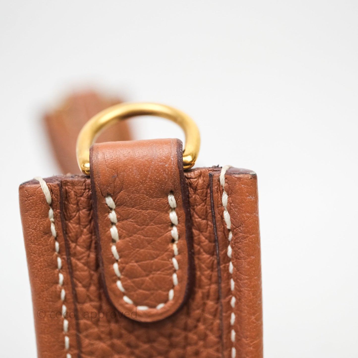 Hermès Mini Evelyne 16 Gold Clemence Gold Hardware