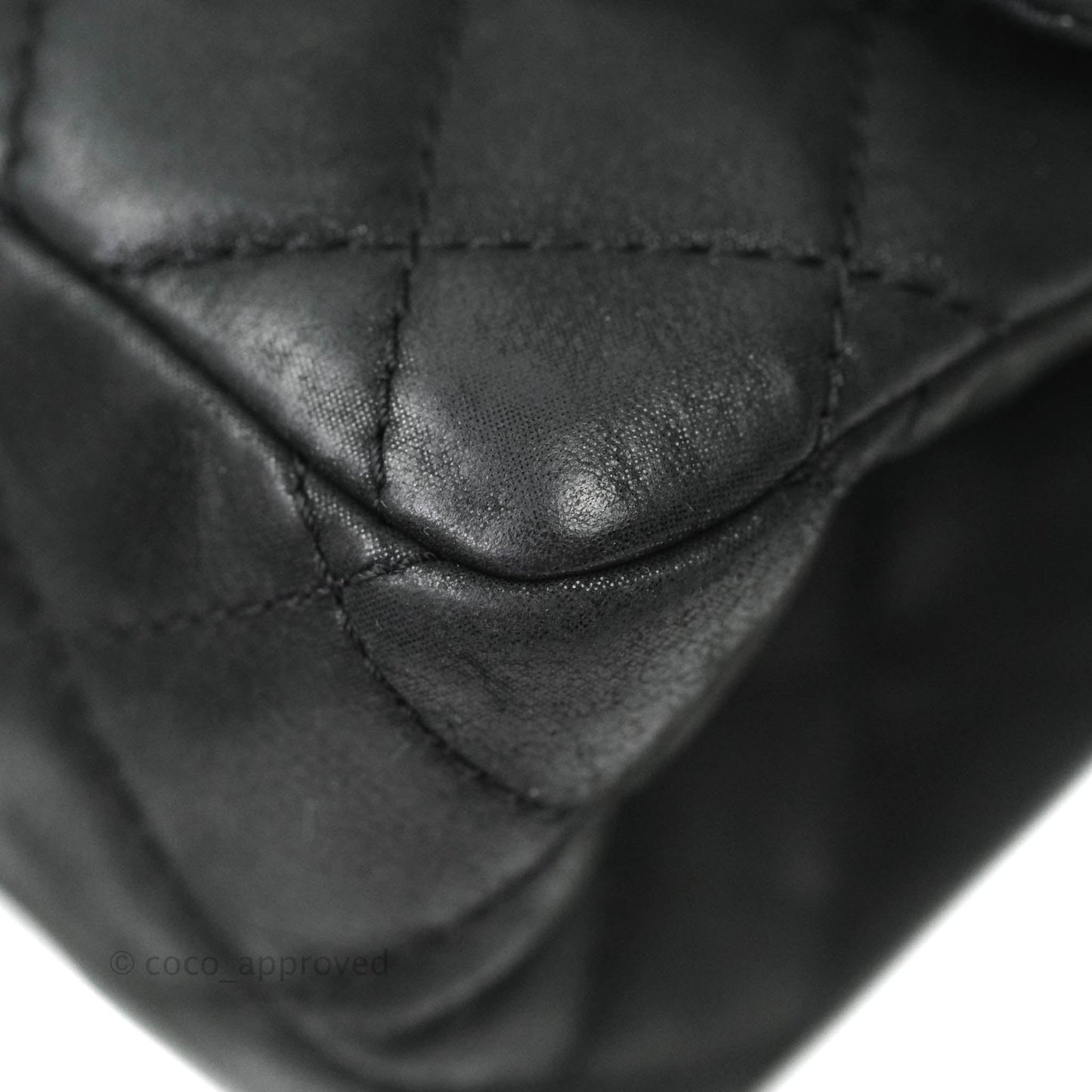 Chanel Reissue Quilted Aged Calfskin Black Ruthenium Hardware 226