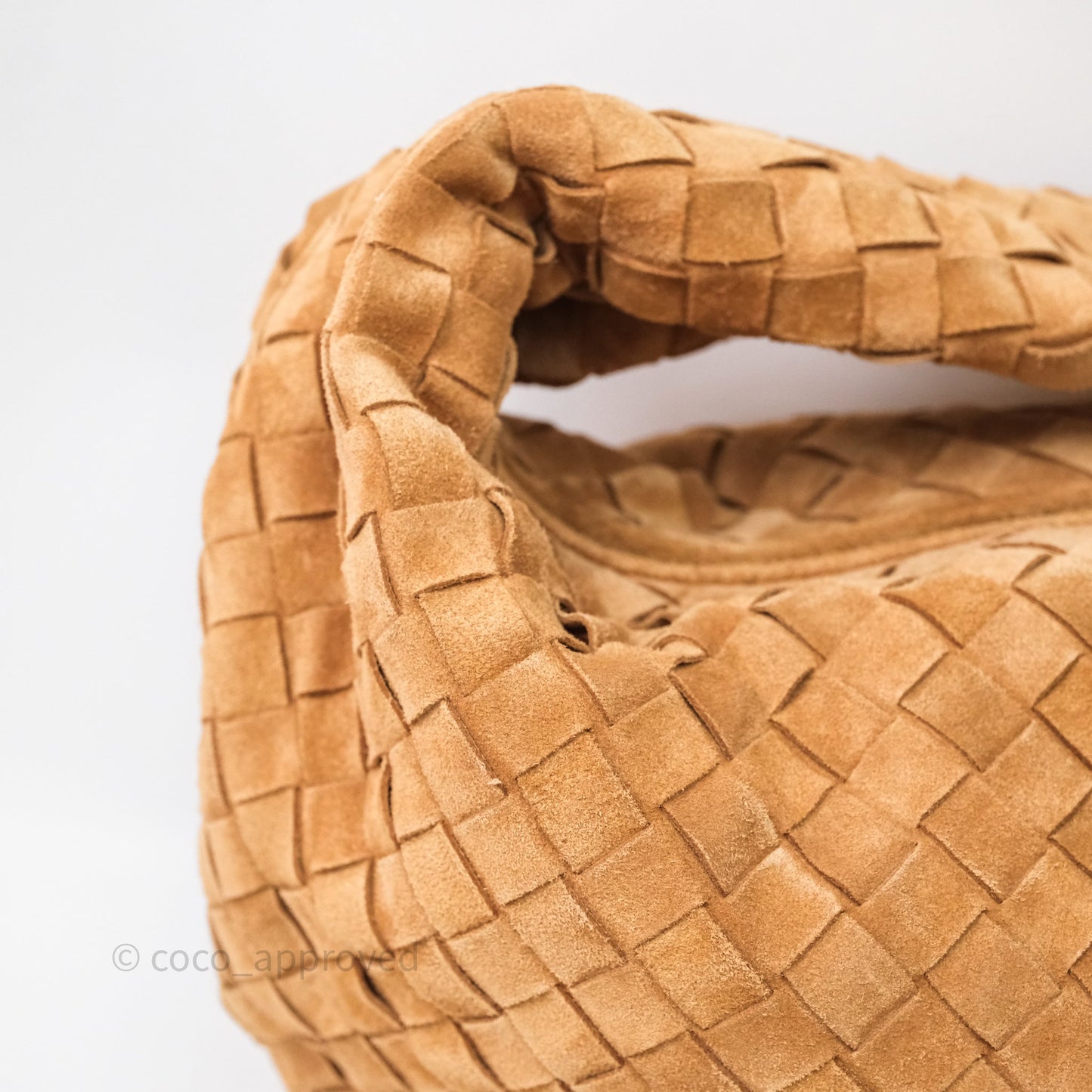 Bottega Veneta Classic Jodie Brown Suede Intrecciato