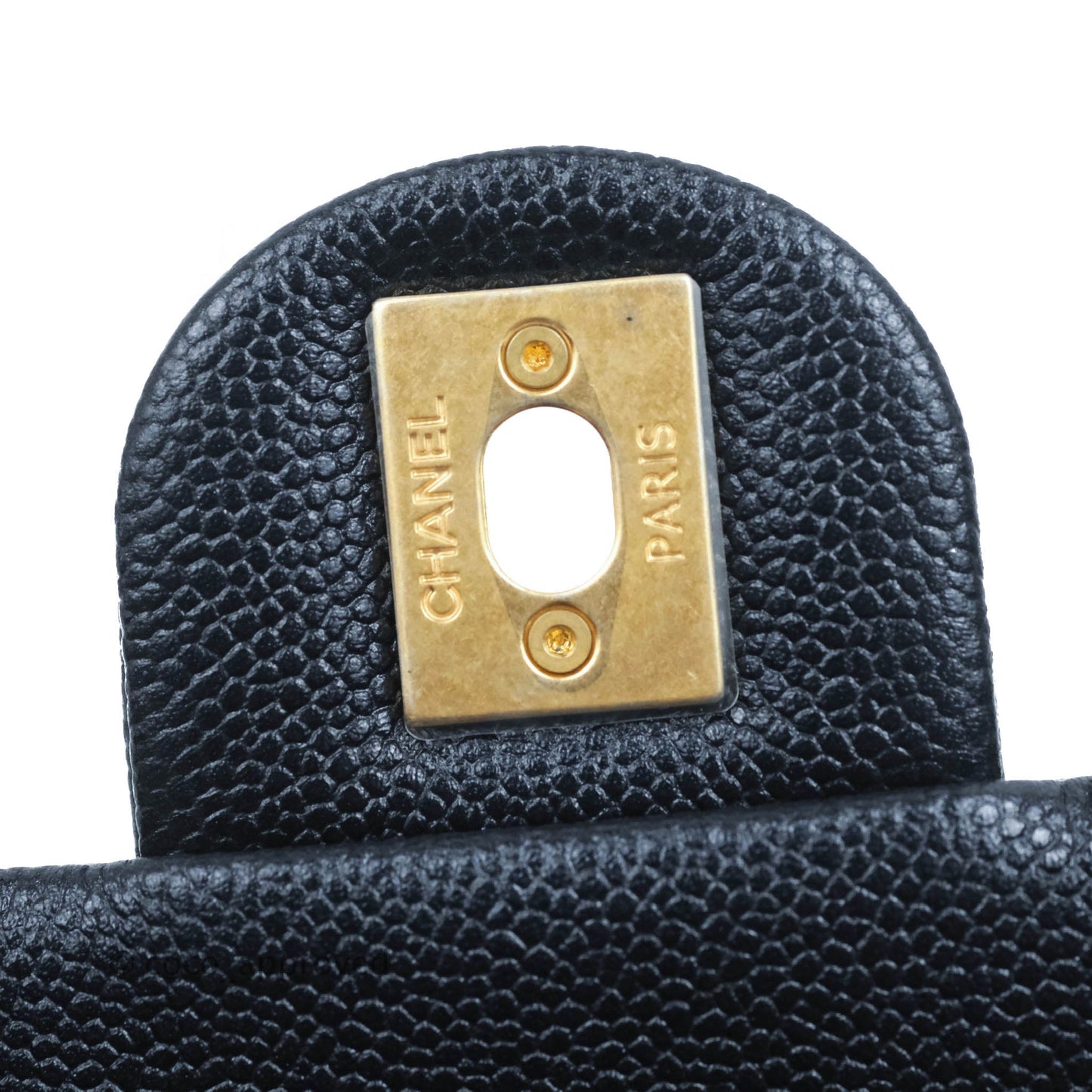 Chanel Quilted My Perfect Mini Iridescent Black Caviar Aged Gold Hardware 21K