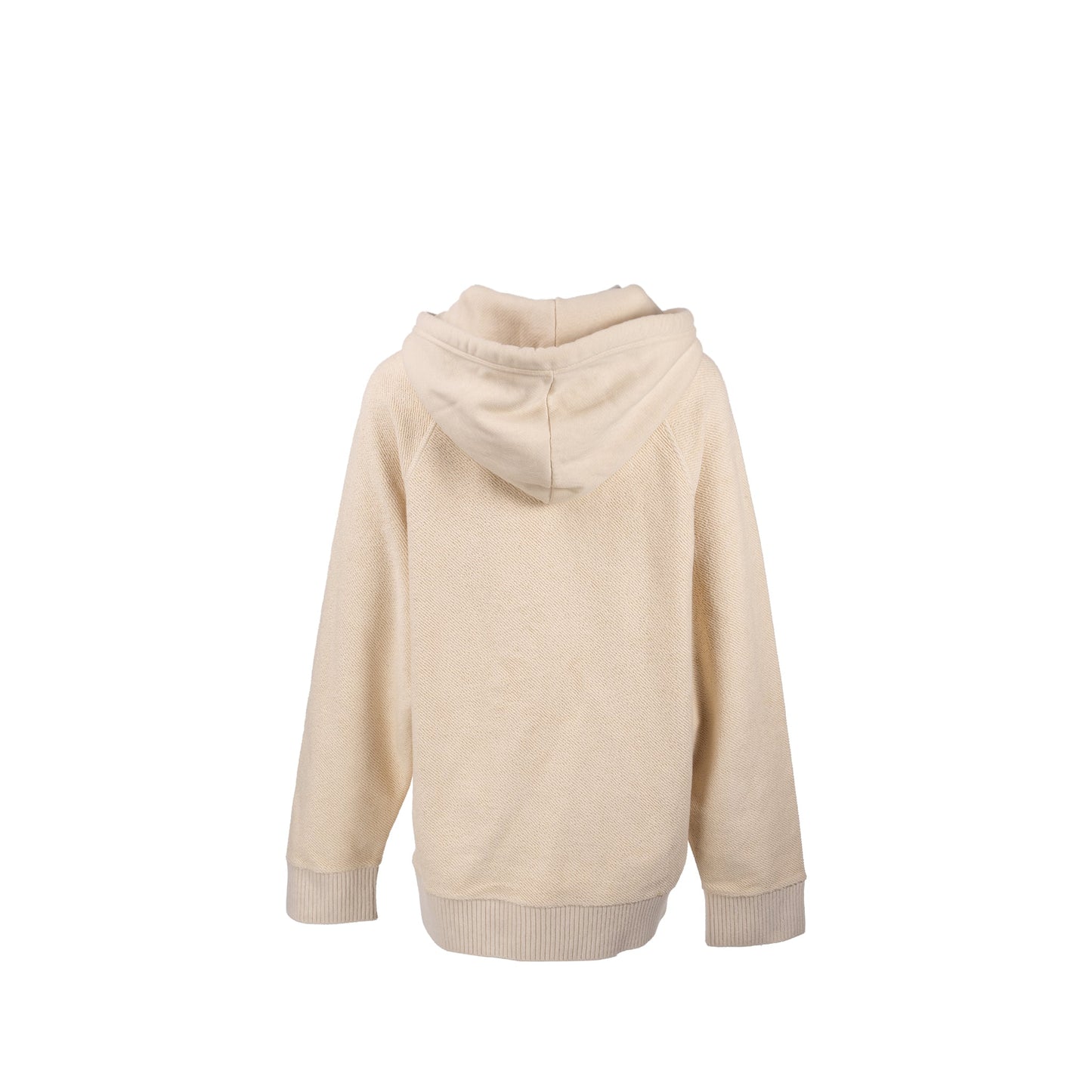 Loewe Size M Logo Embroidered hoodie light beige