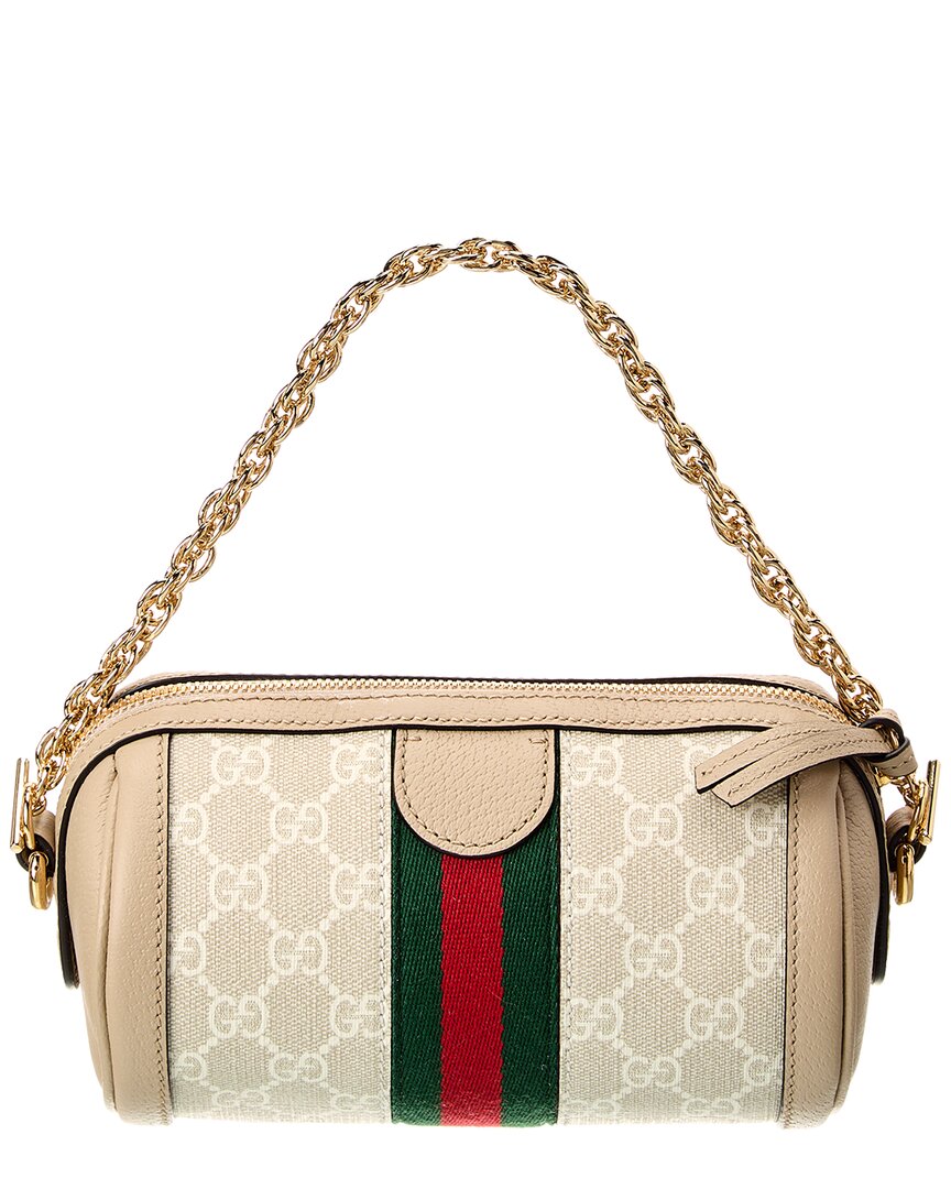 Luxury Gucci Trending 2025 Ophidia Mini GG Supreme Canvas & Leather Crossbody