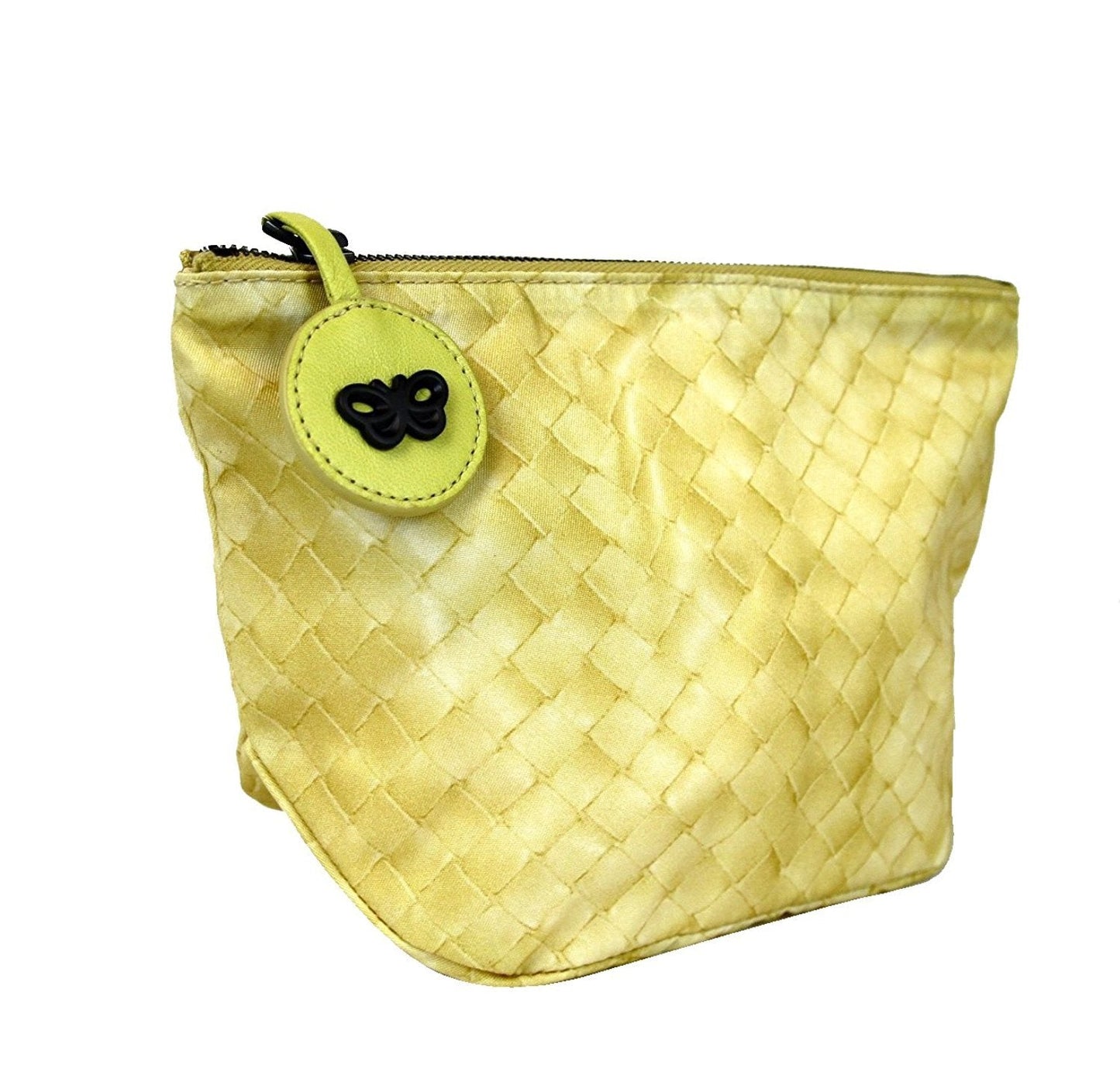 Luxury Bottega Veneta Women's Nylon Intrecciolusion Cosmetic Bag