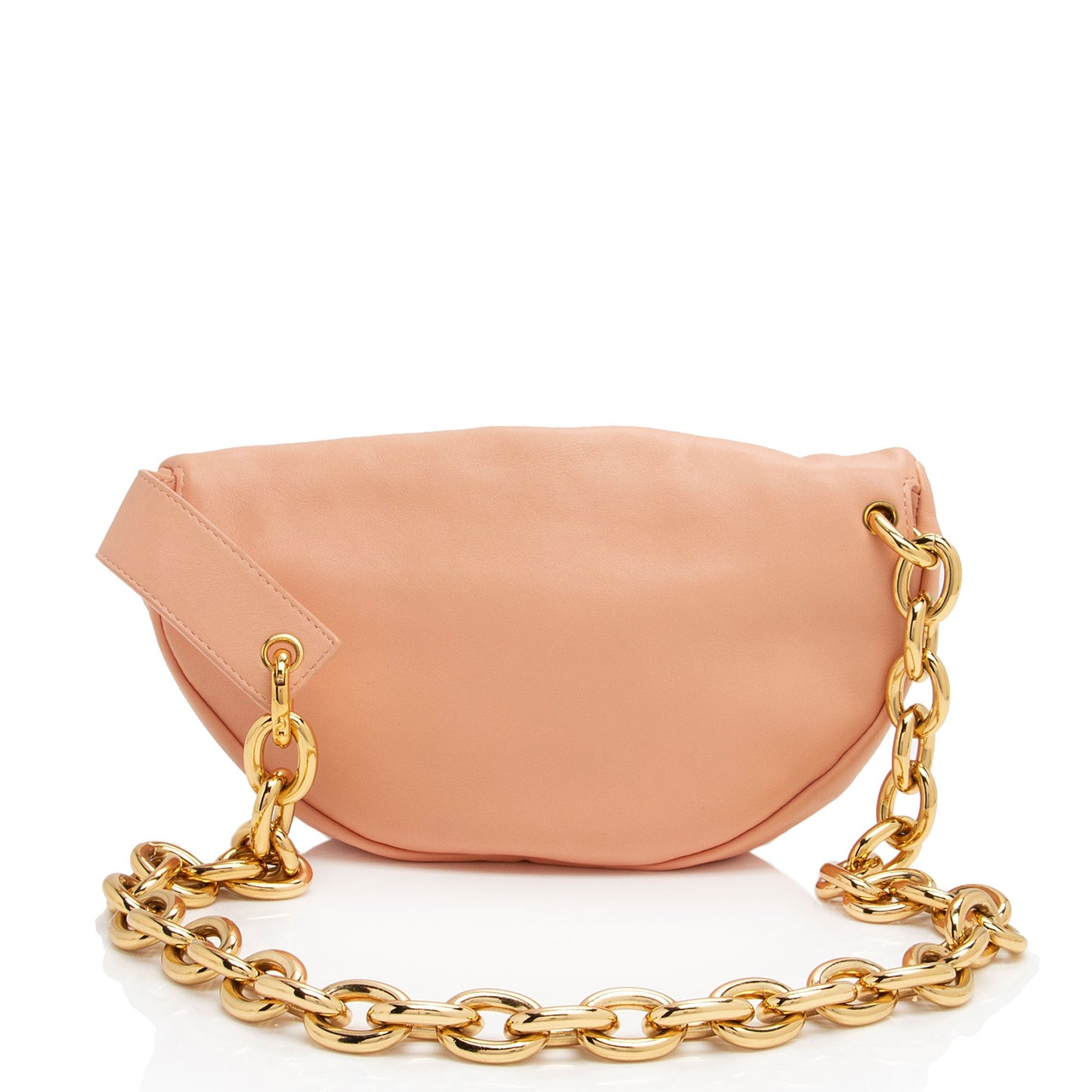 Luxury Bottega Veneta Calfskin The Belt Chain Pouch