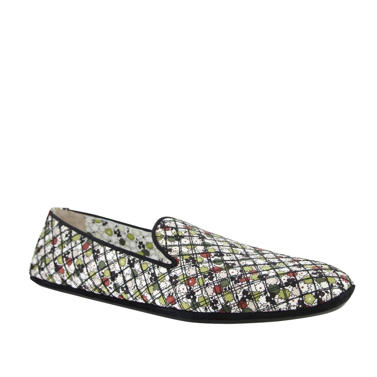 Luxury Bottega Veneta Women's Floral  /  /  Fabric / Leather Ballet Flats