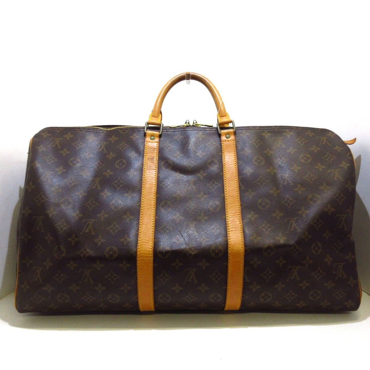 Louis Vuitton Keepall 55  Canvas Travel Bag ()