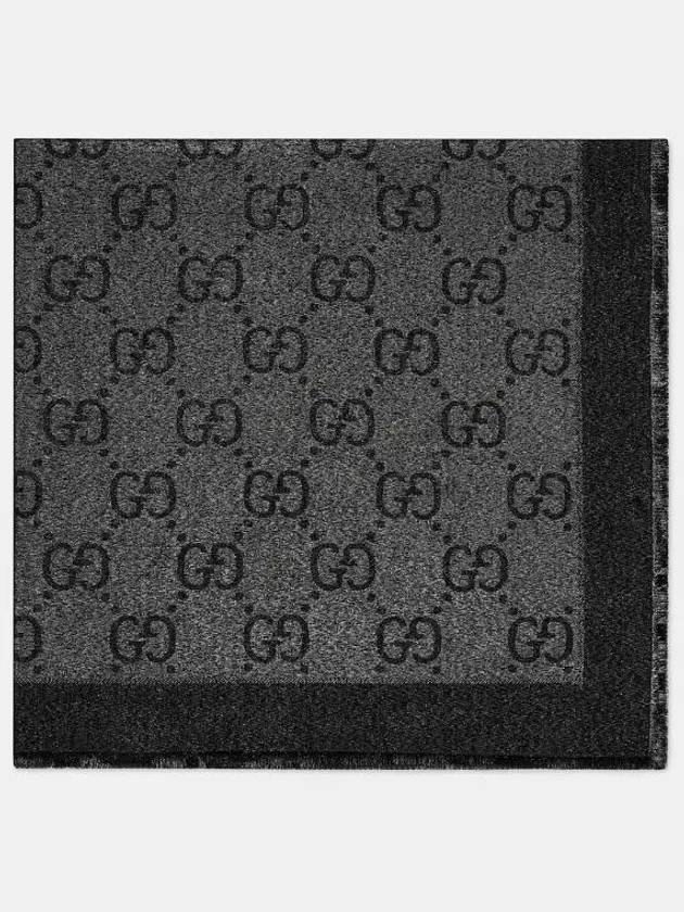 Luxury Gucci Trending 2025 lam? jacquard shawl muffler black