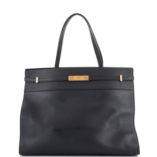 Luxury Saint Laurent Manhattan Tote Leather Medium