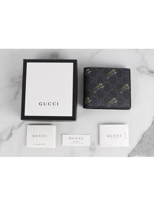 Luxury Gucci Trending 2025 Jumping Tiger Bicycle Wallet