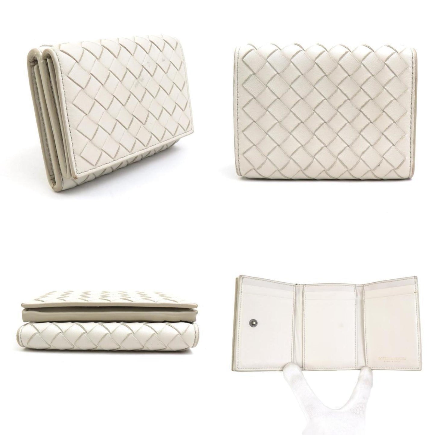 Luxury Bottega Veneta Intrecciato  Intrecciato Wallet (Tri-Fold) ()