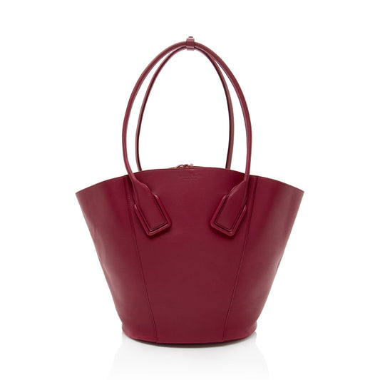 Luxury Bottega Veneta Calfskin Basket Large Tote