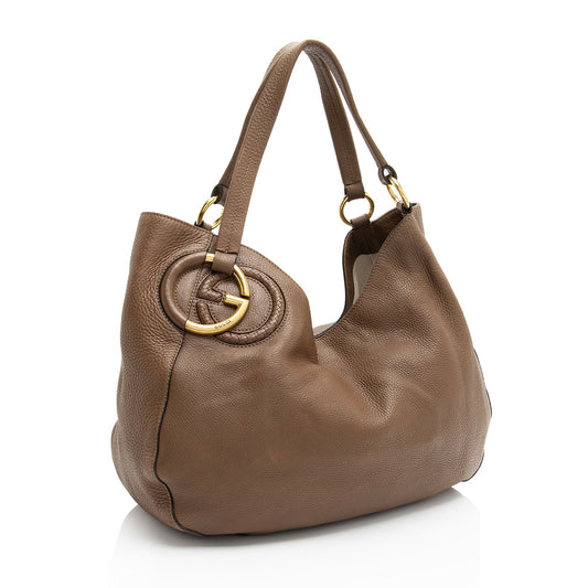 Luxury Gucci Trending 2025 Leather Twill Medium Tote