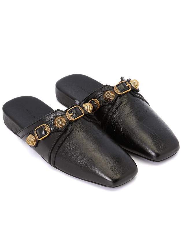 Luxury Balenciaga Cosy Cagole Bloafer Black