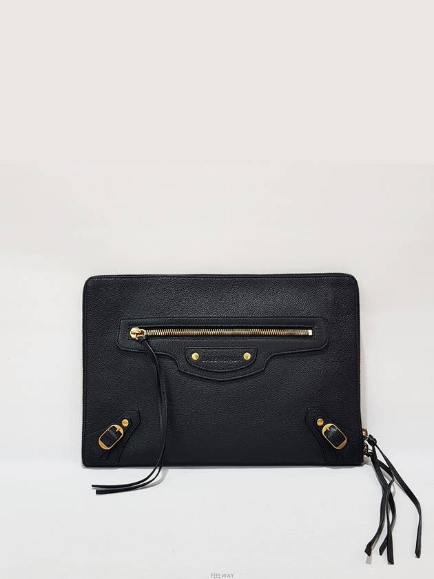 Luxury Balenciaga men clutch bag