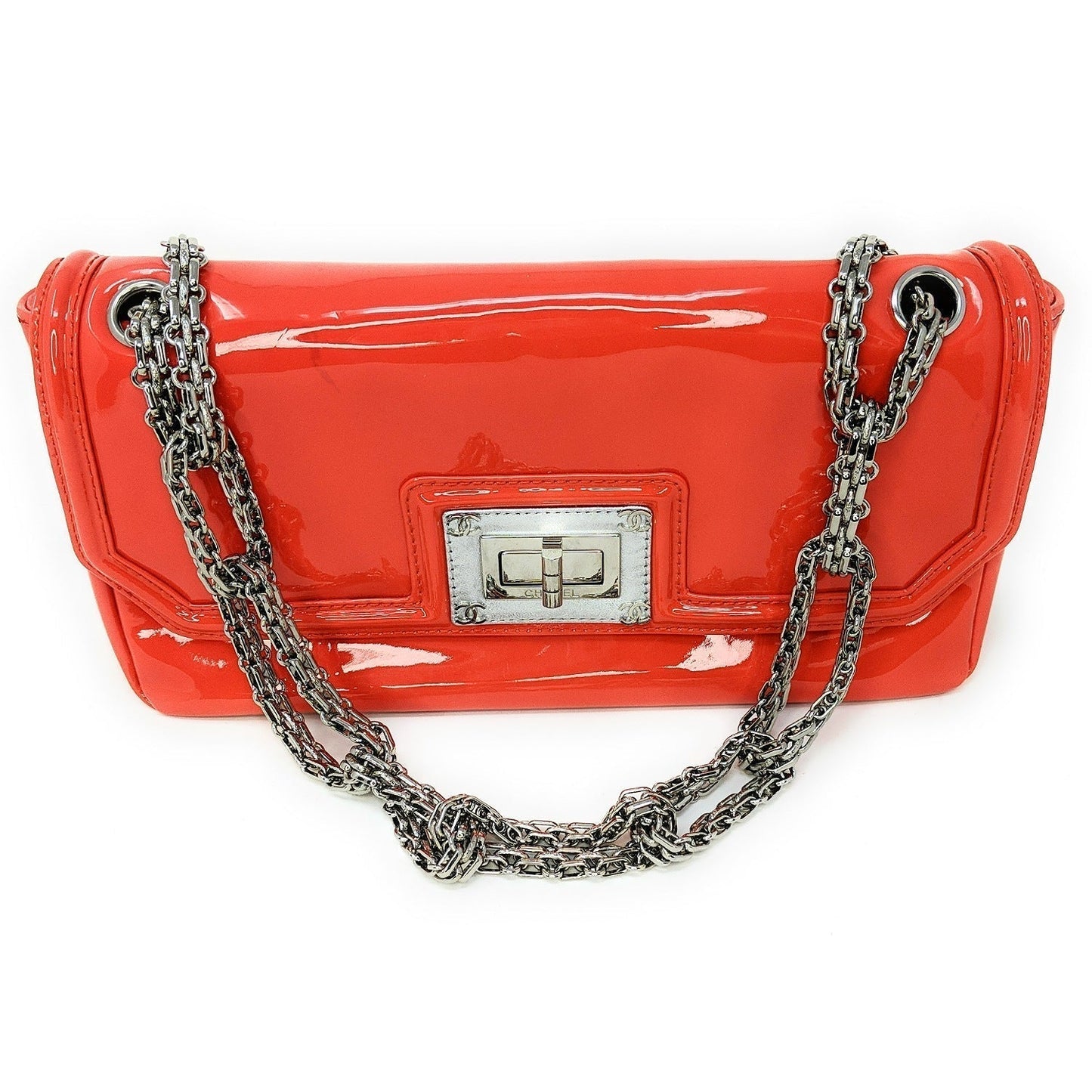 Luxury Chanel Mademoiselle Lock Linked Bijoux Chain Flap