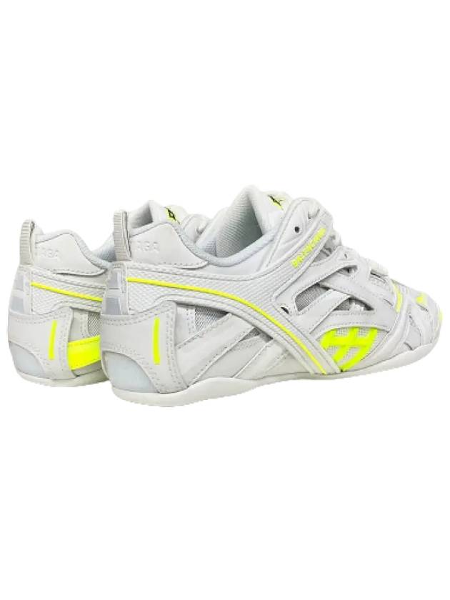 Luxury Balenciaga Drive Low Top Sneakers Fluo Yellow White