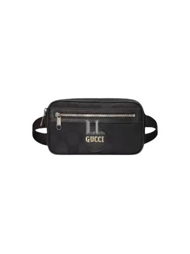 Luxury Gucci Trending 2025 Off The Grid Monogram Econyl Belt Bag Black