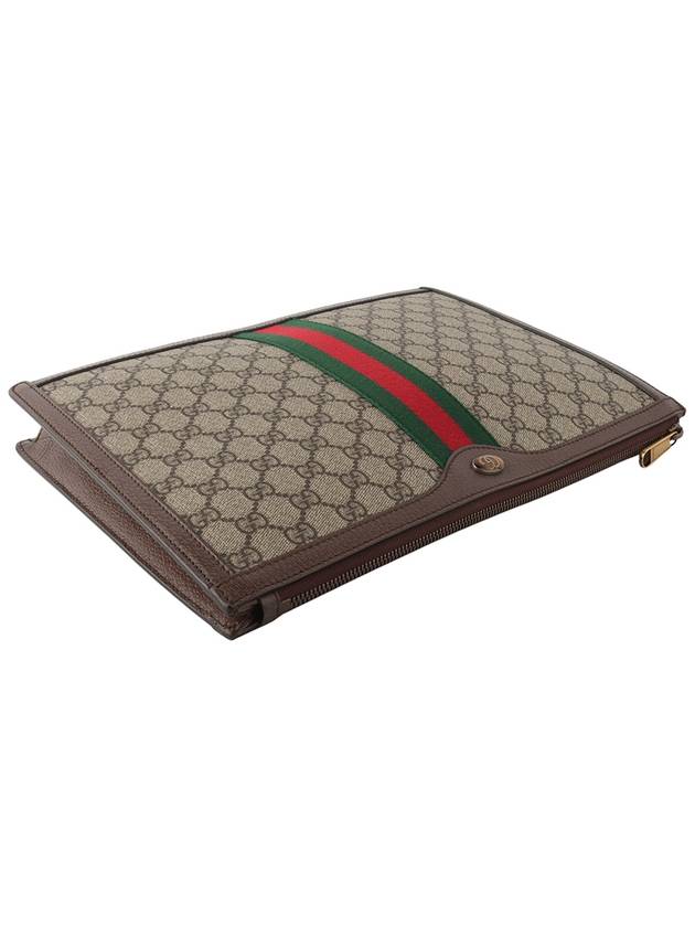 Luxury Gucci Trending 2025 523359 GG Supreme Ophidia Portfolio Clutch Bag 34092Y