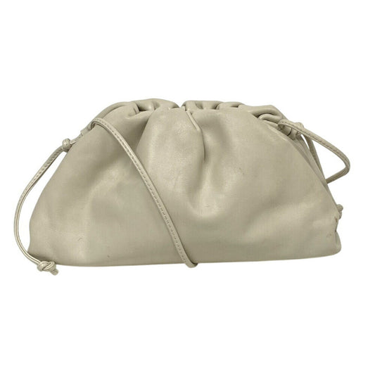 Luxury Bottega Veneta  Leather Pouch Shoulder Bag ()