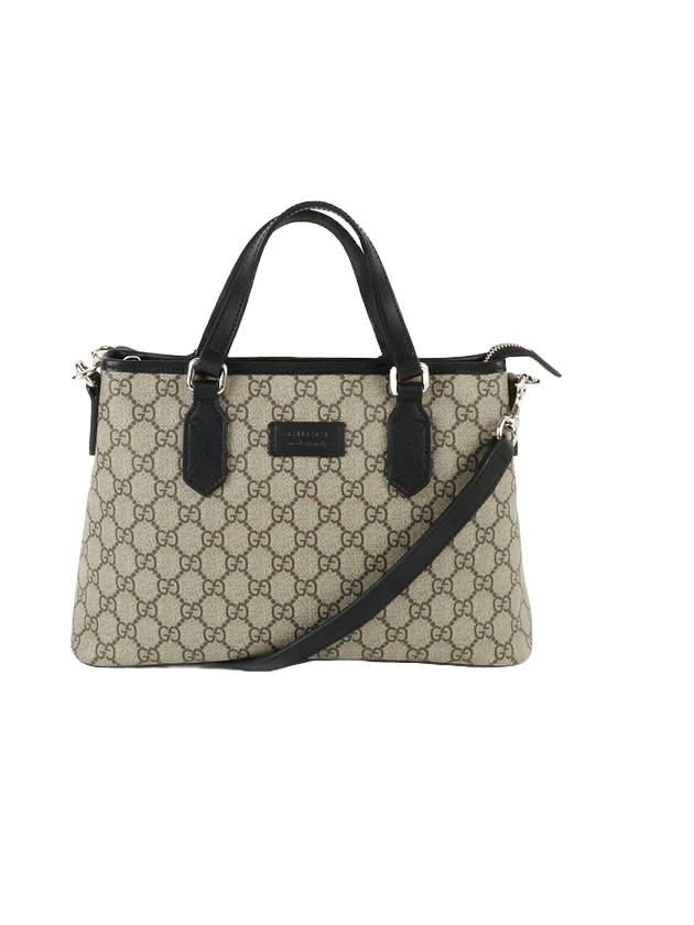 Luxury Gucci Trending 2025 GG Supreme Small Canvas Tote Bag Beige