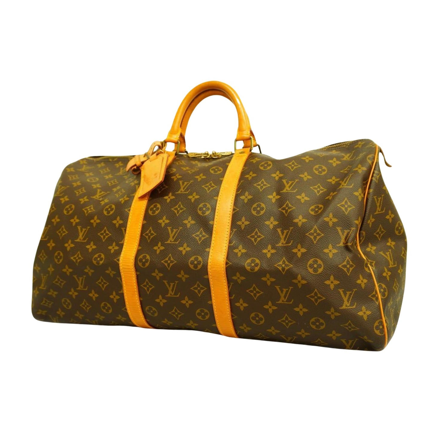 Louis Vuitton Keepall 55  Canvas Travel Bag ()
