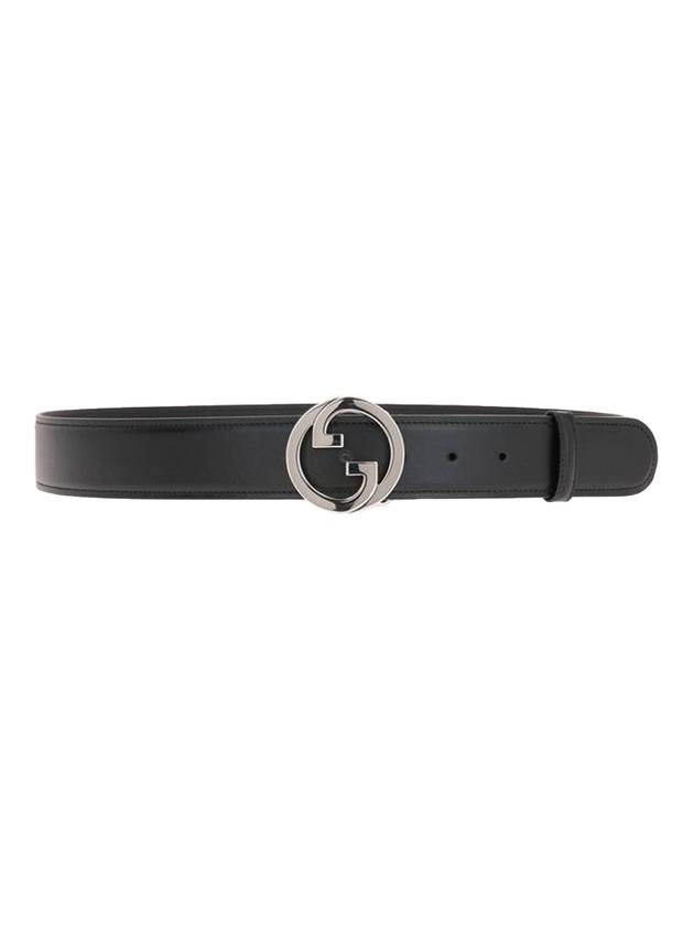 Luxury Gucci Trending 2025 Blondie Leather Belt Black