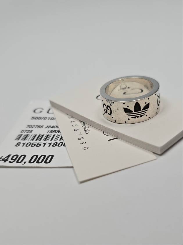 Luxury Gucci Trending 2025 x Adidas Interlocking G Ring No 15