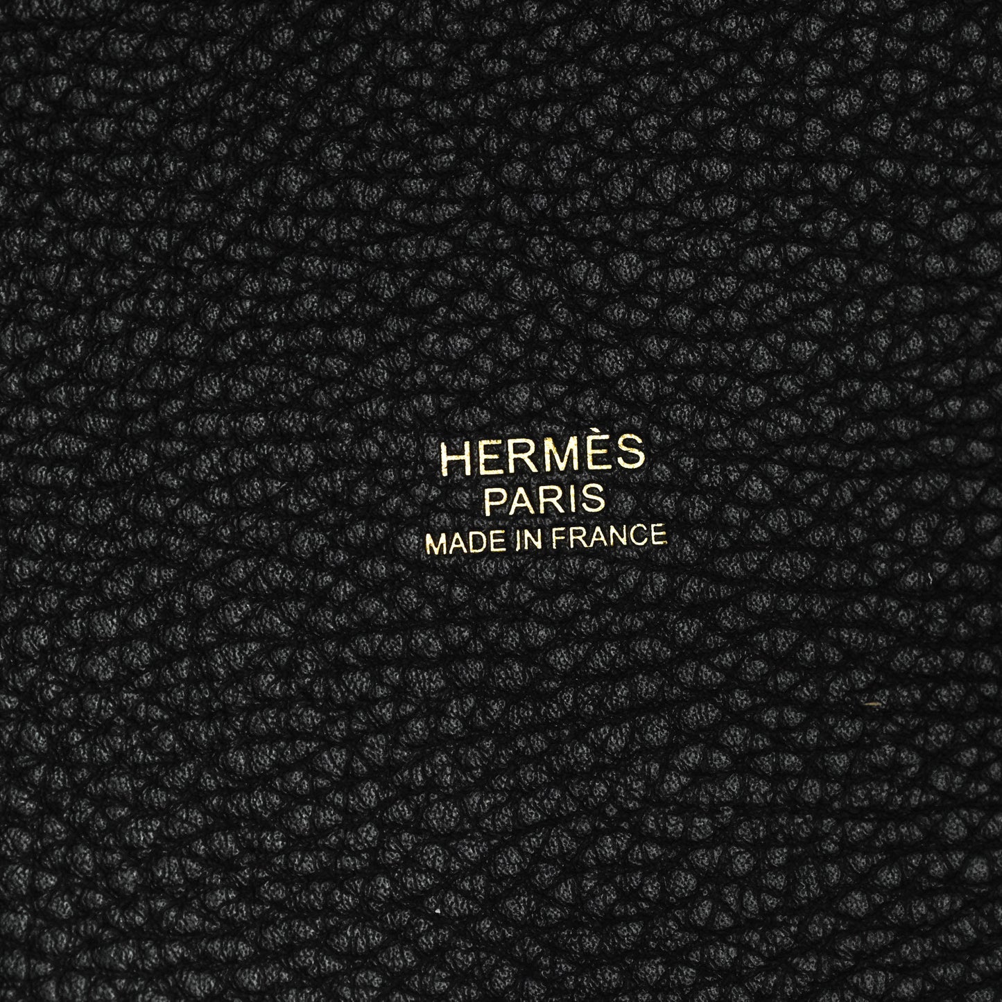 Hermès Taurillon Clemence Picotin Lock 18 PM Black Gold Hardware