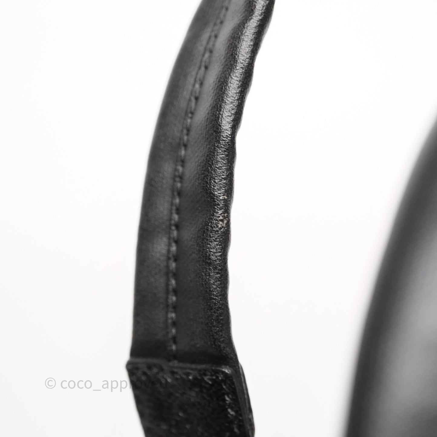 Chanel Quilted Paris Biarritz Tote PM Black Coated Canvas