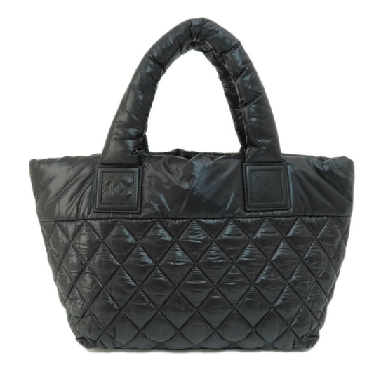 Luxury Chanel Coco Cocoon Tote Handbag Nylon Material Women's