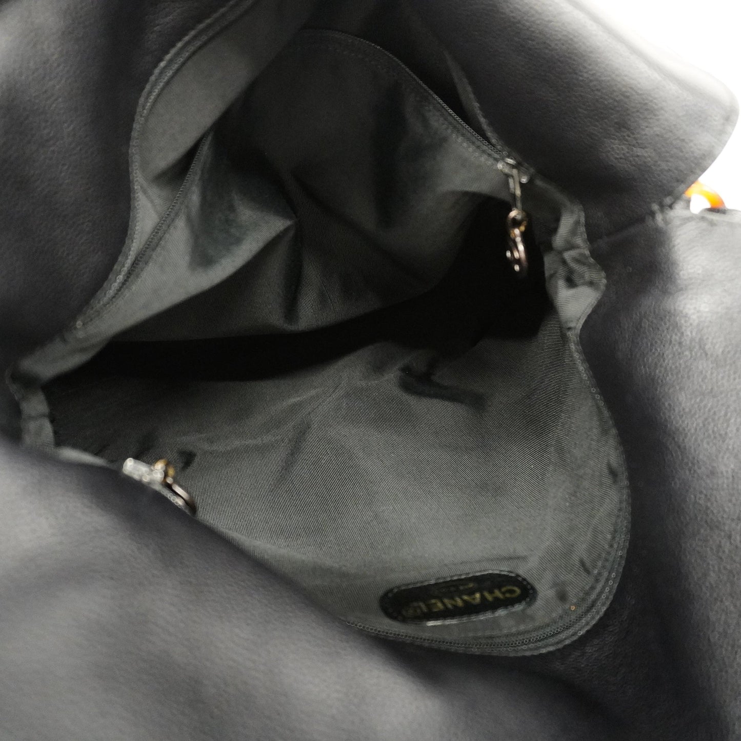 CHANELAuth  Shoulder Bag Women's Leather Shoulder Bag Black