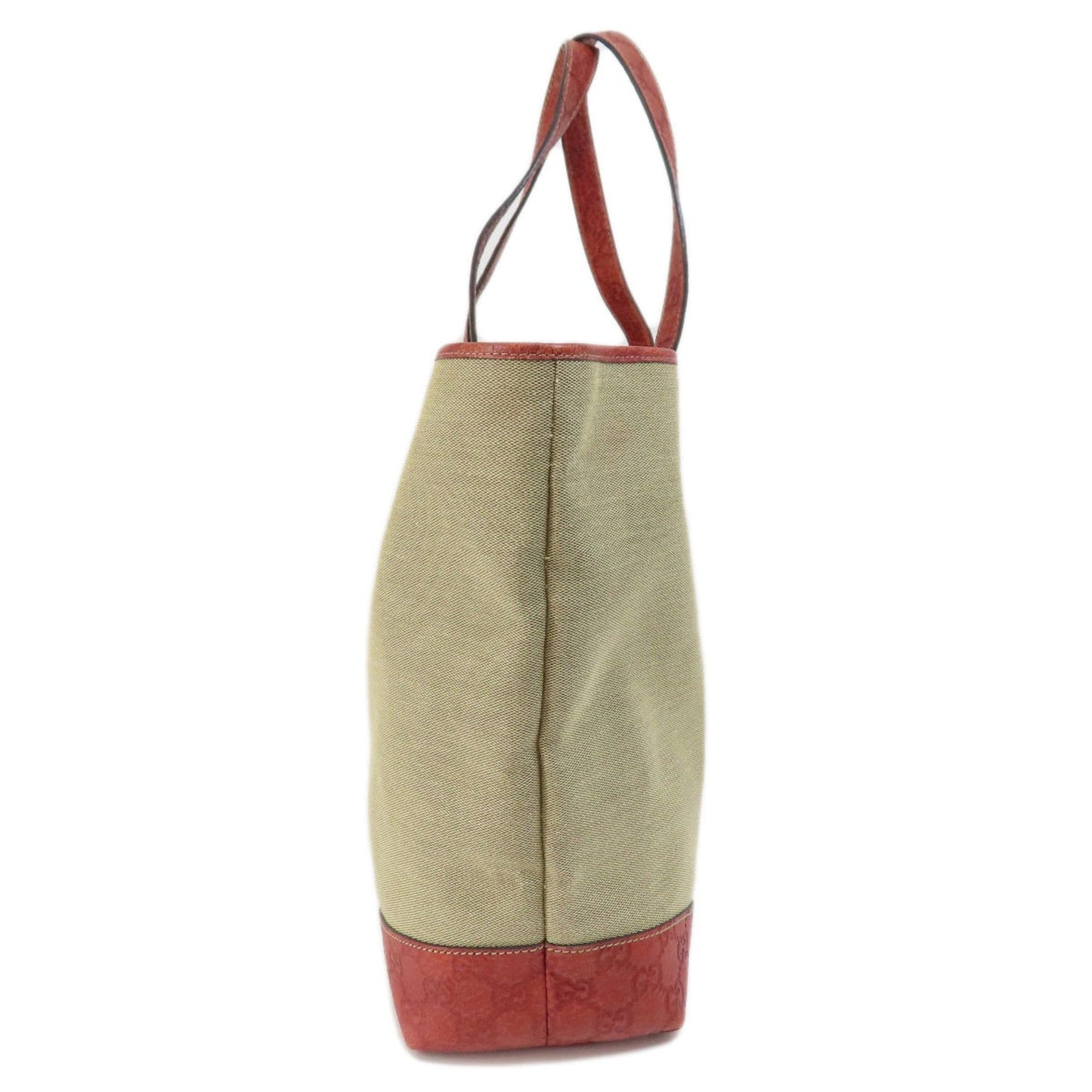 Luxury Gucci 297435 GG Shima Outlet Tote Bag Canvas Ladies