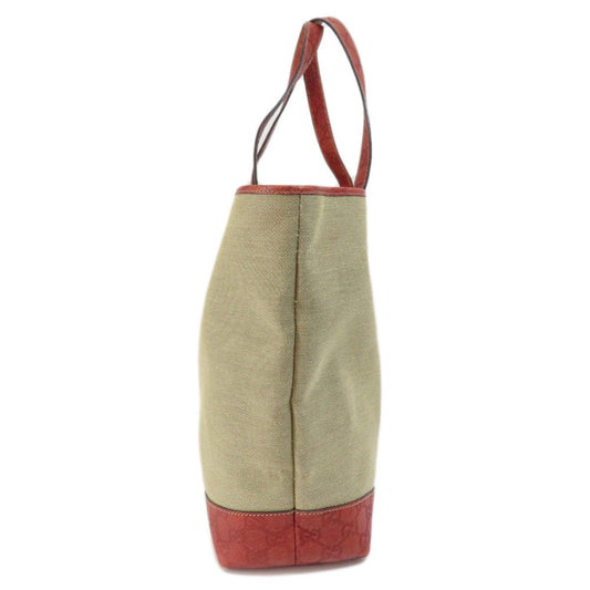 Luxury Gucci 297435 GG Shima Outlet Tote Bag Canvas Ladies