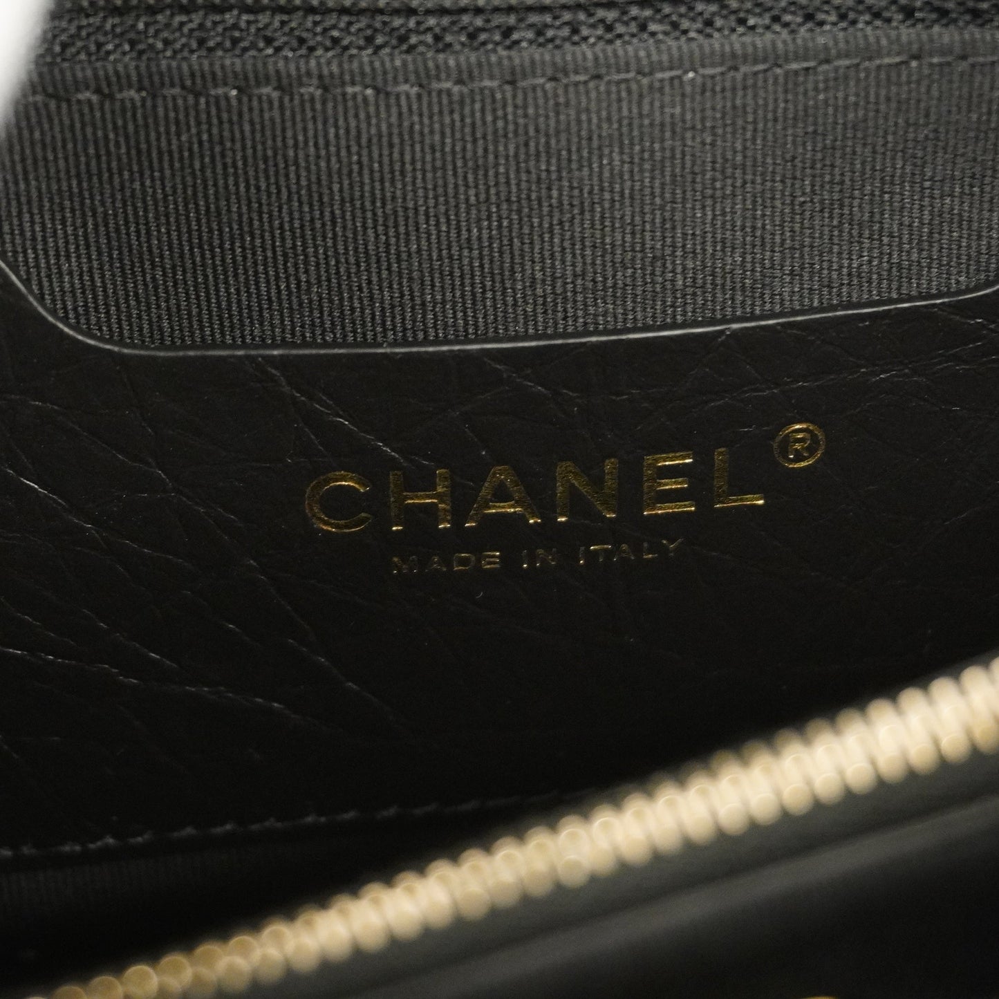 CHANEL  Matelasse Chain Shoulder Lambskin Women's Leather Shoulder Bag Black