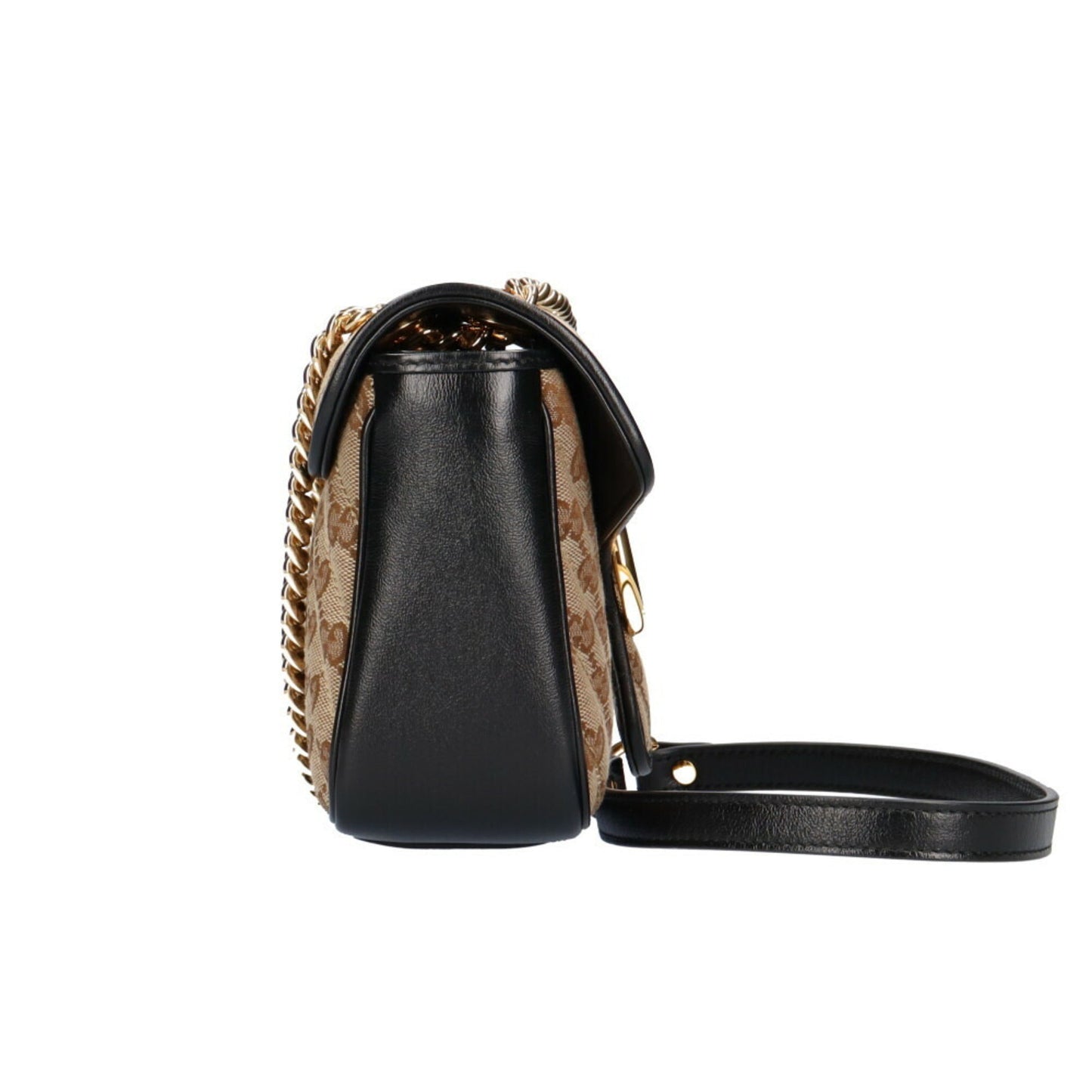 Luxury Gucci GG Marmont shoulder bag canvas ladies