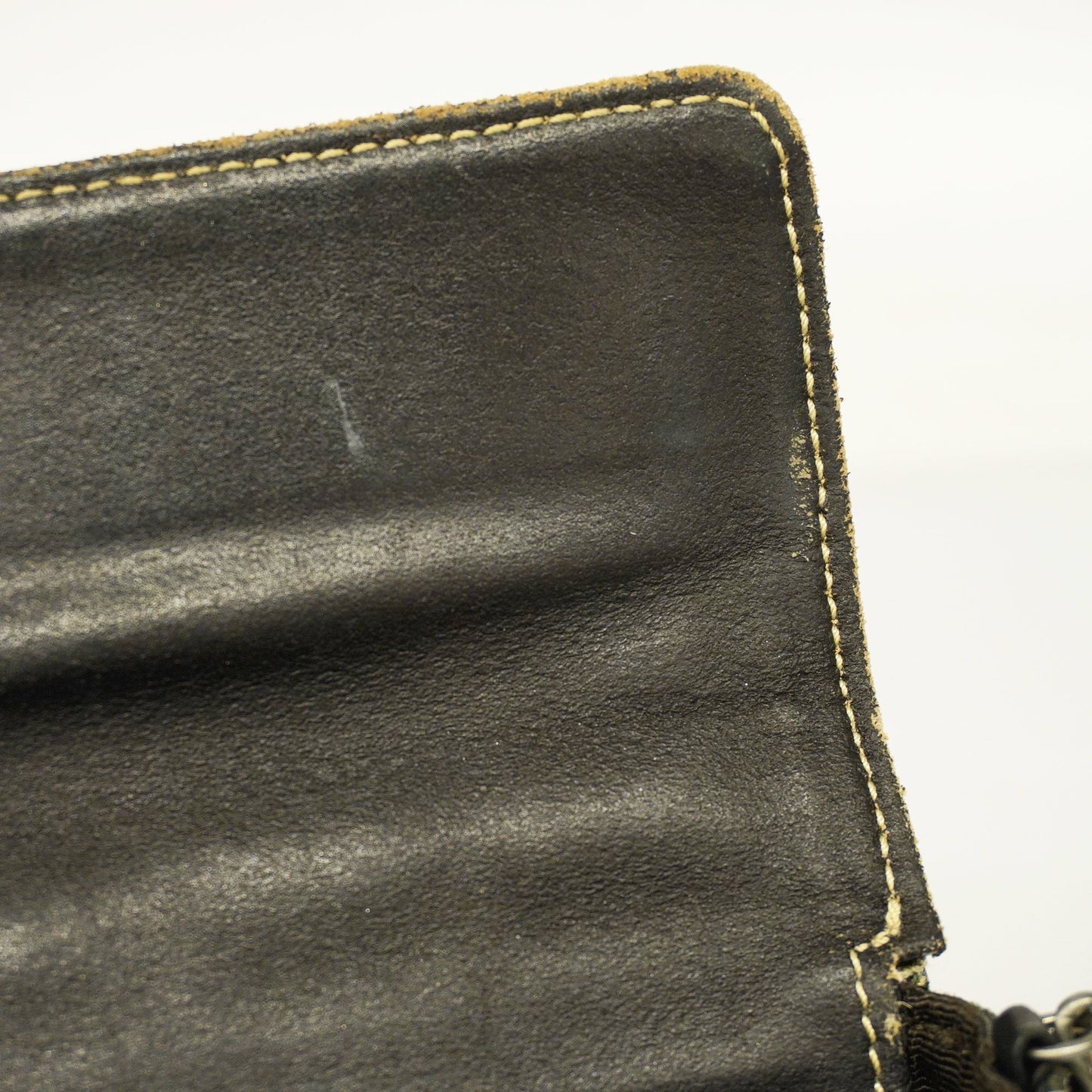 CHANEL  Chocolate Bar Chain Shoulder Women's Denim Shoulder Bag Blue