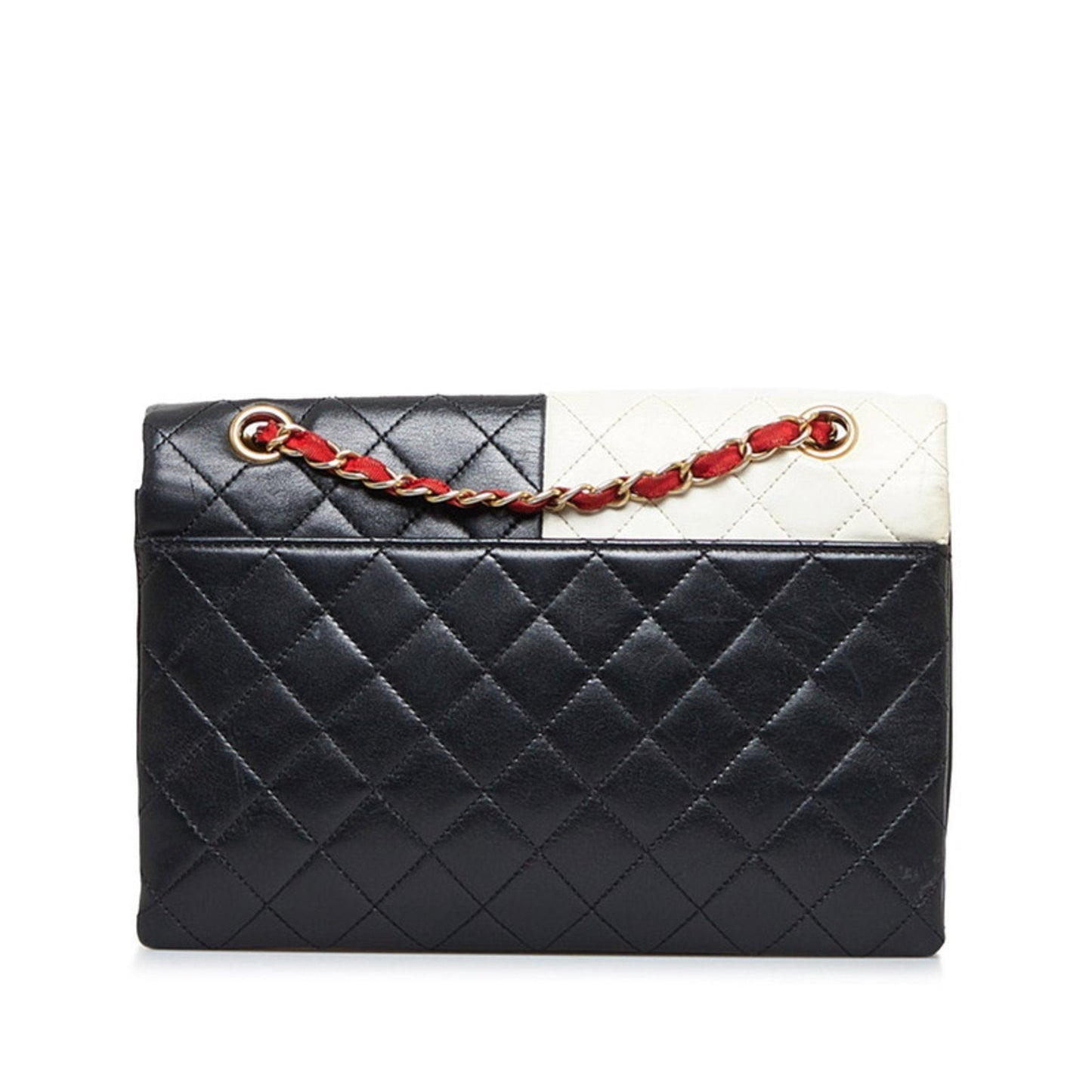 Luxury Chanel Cruise Coco Mark Interlocking Chain Shoulder Bag 401368 Multicolor Gold Leather Ladies