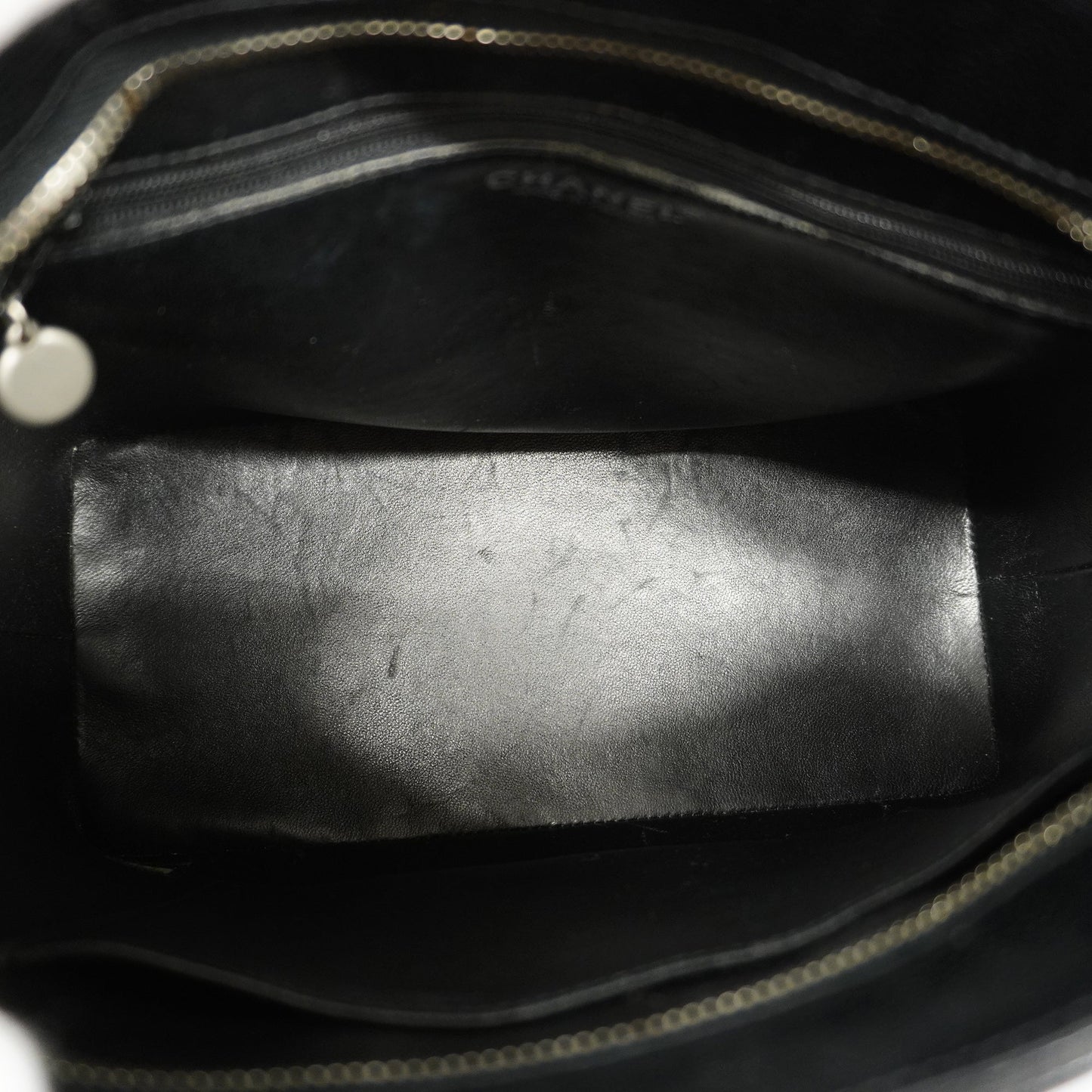 CHANELAuth  Reprint Tote Women's Caviar Leather Tote Bag Black