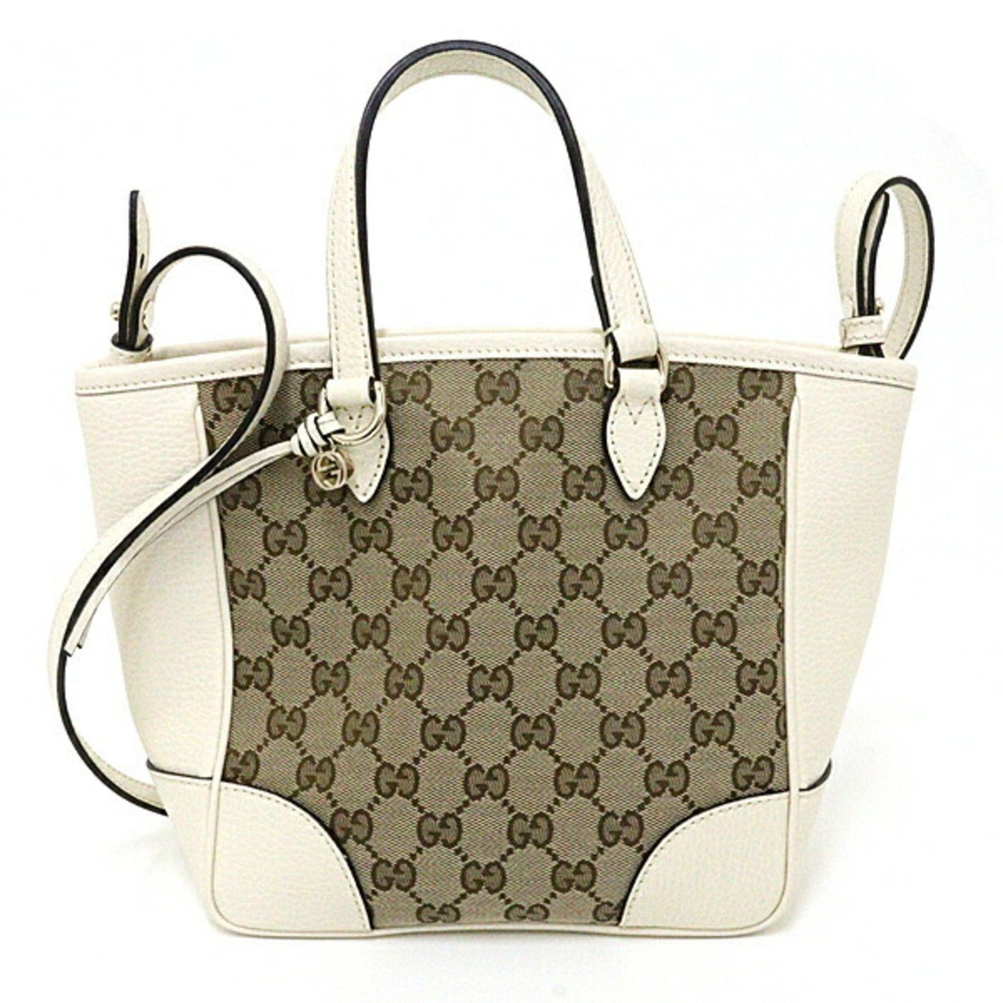 Luxury Gucci Trending 2025 bag handbag shoulder GG canvas 449241 white beige