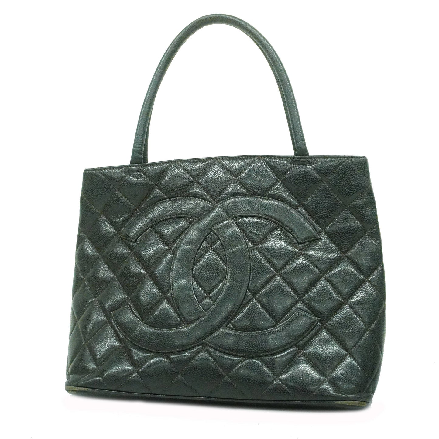 Luxury Chanel  Reprint Tote Women's Caviar Leather Tote Bag Black