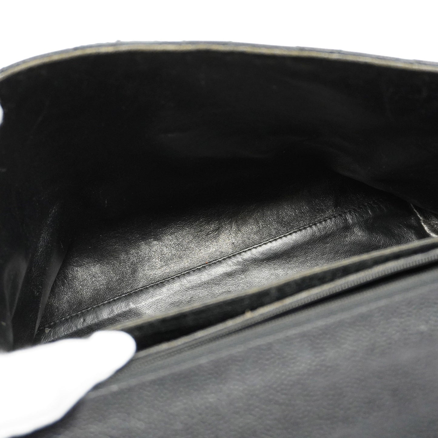 Luxury Chanel  Matelasse Handbag Women's Caviar Leather Black